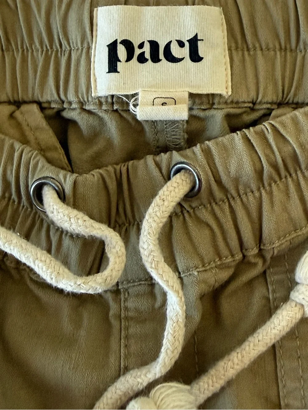 Pact Daily Twill Organic Cotton Drawstring Cord Pants